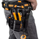 Sailoto quick-release electrician's waist bag hand quick-hang belt heavy-duty tool bag extra thick main picture