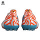Kalmet Tannoy Fußball Kalmet TLSS Joint Ease Series Short Nails Human Grass Red Orange Tiger Pattern MG Känguru-Leder-Fußballschuhe Weiß Blau Orange 8242ZX1105-173 40 (250 mm) US7
