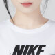 耐克（NIKE）女装运动套装2025夏上新款休闲透气经典短袖T恤梭织五分裤两件套 DX7907-100和FV6623-019 2XL(175)