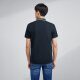 HLA Hailan House POLO shirt men's summer pique skin-friendly and comfortable t-shirt HNTPD2Q086A Navy blue (86) 175/92Y (50)