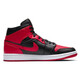 Nike (Nike) Jordan 1 AJ1 Joe 1 Chaussures de basket-ball élevé masculin 554724 Prédministration à l'étranger Green Orange FB9934-300 43