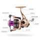 GW Guangwei fishing reel 3000 type Jinfan spinning wheel left and right hand interchangeable 5+1 shaft gapless fish wheel Luyaji fishing sea rod wheel fishing gear