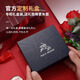 Paul mesid UK Paul Wallet Herren Kurzes Leder Cowide Valentinstag Geschenk an den Ehemann High-End Practical Gift Polo Short 1731-1 [Brand Counter Gift Box] [Bild-Grußkarte drucken/First Layer Cowide]