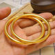 Shixiang Old Phoenix Gold Store Gold 9 Ancient Method Gold Bracelet Ancient Rhythm Inheritance Bracelet Solid and versatile Golden Marriage 56 Inner Diameter Suitable for 80-90 Jin [Jin equals 0.5 kg] Wear 30g counter for 15688 loss