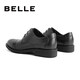 Belle Commuting Business Leather Shoes Men's Autumn Genuine Leather Derby Shoes Commuting Formal Shoes 3UX01CM5 Pre-sale Black-3UX01 41 (255mm)