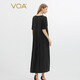 VOA30 MMILLI MURBURDE HEURBERNE SILK NOIR ROUND COU ROND JAUNE DÉCORME DE COIN SARMEUR COIN STREATER ROBLE DE SILIC à manches courtes AE1517 North Corner Night (B08) M