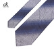 Chales Kimo Krawatte Herrengeschäft formale Kleidungsstück Gray Trendy Karrierearbeit Personalisiertes Muster Bräutigam lässig breite Edition handgepackter 8cm Geschenkbox K838 (Wide Touched 8cm)