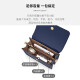 Cnoles Crossbody Bag Women's Women's Cow Whide Une-Hofra de un hombro High-End Commuting pequeño bolso cuadrado Regalo de cumpleaños para novia Esposa