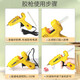 Deli hot melt glue gun handmade small hot melt gun low power glue stick hot melt 7/11mm household 20W glue gun + 10 glue sticks
