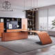 Yingxing painted boss desk, fashionable and personalized desk, simple and modern manager desk, president's office desk and chair combination 1.8m left side cabinet (long cabinet)