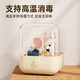 ANDYBABY儿童水杯夏季PPSU吸管奶瓶幼儿园外出上学专用直饮杯大宝宝喝水壶 清新绿 420ml 【贈吸嘴+背带圈】