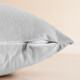 Made in Tokyo, marshmallow pillow, super soft cotton velvet sofa bedside living room office lumbar pillow cushion gray 45x45cm