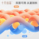 
October crystal baby summer cool quilt air conditioner can be covered with double sides, comfortable and light, cloud penguin 120*150