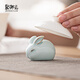 Juyu porcelain celadon jade rabbit tea pet ornaments tea table ornaments decorative ornaments tea set ornaments handicrafts tea room tea table accessories celadon small jade rabbit