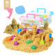 [70% neu] Zhigao Raum farbiger Sand Slippery Sand Kinder handgefertigtes DIY Toy Toy Sand Mars Power Colored Sand Clay mit Aufbewahrungsbox KK-9111 Blue 2jin [Jin ist gleich 0,5 kg] Paket