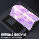 Geeignet für Huawei Matexs2 Folding Screen Mobile Handy Hülle Neue Flip-Typ XS2 Echtes Leder Vollauflebige obere und untere Fensterhalterung Black [Fleece-Muster] Full-Inclusive-Flip-Typ-Klammer am Flip-Typ