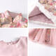 Tres elefantes tiburones cheing cheingsam hanfu girls traje de espigas nuevos saludos de nuevo año tiara tiara falda traje infantil 695 chaleco rosa + falda canción de baile pantalones 130