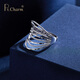 Pt.Charm new product pt950 platinum ring women's wedding platinum ring women's platinum ring for girlfriend's birthday gift live female ring 5.8-5.9 g ready stock