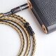 Line art craftsman Senheiser IE300IE600IE900 upgrade line MMCX Xielantu second generation Shure 846 headphones line Gold and silver 4.4 balanced headline upgraded line 2.5mm balanced head straight head MMCX/Xielantu second generation/Shure 846, etc.