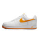 Nike (Nike) Nike (Nike) Luftwaffe 1 AF 1 Luftwaffe Nr. 1 Anti-Rutsch-Verschleiß resistente Männer mit geringer Gruppen-Gelegenheitsbrett weiß und gelb FD7039-100 41