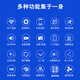 Qiaodu ultra-definition small surveillance camera for home wifi wireless 4g network can be connected to mobile phone remote camera cable HD micro monitor for home plug-in battery camera probe 1080P HD camera mini model includes 16G card