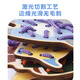 翎喏动物穿线板玩具穿绳子游戏鞋带纽扣宝宝儿童早教串珠教具 动物穿线板