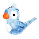 Whistle children's oral muscle pronunciation training can be filled with water and can learn to call the birds in infants and toddlers whistle toys mother and baby [pink] Whistle water bird (send lanyard)