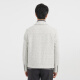 Lilang Leichte Mode-Herrenkleidung [3D-Seiden-Baumwoll-Jacquard] Wollmantel Kurzgestrickte Wolljacke Q4dyr106 Beige L (170)