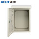 Chint (CHNT) outdoor distribution box JFF1 series electric control foundation box outdoor rainproof strong current control waterproof monitoring equipment box electric control box JFF1-3025/14 1.0mm outdoor