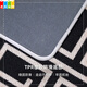 Fuxiao modern style home floor mat cut door mat 2024 new style door entrance foot mat household door resistant snowflake-15275 100cm*100cm upgrade 9th generation dirt-resistant Falman