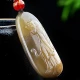 [Live Selection] A Thousand Years of Jade [Jade Orphan] Hetian Jade Tiger Brand Pendant Men and Women Sugar Color Zodiac Tiger Jade Pendant Jade Pendant Brand Box