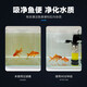 SOBO鱼缸过滤器三合一潜水增氧泵水族箱内置过滤净水氧气泵循环抽水泵 WP-3300B 25瓦+3块替换棉+滤材
