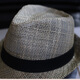 Tochino Summer Paille Chapeau de protection solaire Men's Sun Couple Sorties Chapeaux de sortie pour les jeunes Pêche extérieure Grande tête circonférence Sunshade Courte courte du soleil CEULLE GRENE BEEUR LEAUSE LEUX LA TAILLE L (58-62CM)