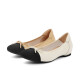 Belle Xiaoxiang style flat shoes for women in shopping malls same style bow pumps Z8R1DCQ3 pre-sale apricot color 40