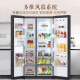 
LG655L Yubing series double-door refrigerator double-door large-capacity glass door panel anti-fingerprint embedded air-cooled frost-free refrigerator quick-freezing constant temperature zone fresh-stay S652GTW16B