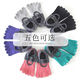Pilates toe socks short yoga socks women's breathable summer thin fitness floor sports socks random color 1 pair