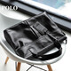 POLO briefcase men's official handbag first-layer cowhide business 14-inch computer bag birthday gift for boyfriend