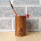 Nongqi (nongqi) Nongqi pen holder wooden solid wood brush barrel creative fashion retro log large office storage wooden pen holder BT002-A2