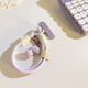Yunluo niedlicher Spaß sprachloser Cloud -Stern -Schmuck Mobiltelefonketten Armband Anhänger Key Kamera Lanyard Hanging Kette Universal White Speechless Cloud Star + 653 Mark + Sky Blue Small Clip