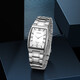 Rossini (ROSSINI) watch men's gift simple waterproof calendar steel belt quartz men's watch 1389W01D
