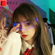 LUCALY new internet celebrity sunglasses, tech-sense luminous glasses, disco and TikTok female cyberpunk atmosphere props, battery