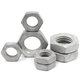 Hot-dip galvanized thin nut hot-dip galvanized flat nut GB6172 hexagonal flat female thin female screw cap M16 [10 pieces]