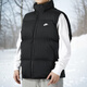 Nike (Nike) Baumwollweste Frühling und Frühling neuer Sportswear im Freien im Freien und warme ärmellose Jacke Casual Jacket Horse Clip FB7374-010 S (165/84A)