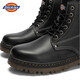 Dickies men's Martin boots fashionable men's boots comfortable outdoor boots leather boots men's British style work boots black 40
