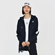 Kappa (Kappa) Back-to-Back Retro Sports Hoodie Frauen Red Sweatshirt Casual Long Sleeve Kontrast Jacke K0E22MK01