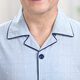 仅诗春秋老人睡衣男士纯棉长袖中老年睡衣男夏中年爸爸薄款全棉家居服套装休闲宽松老年人父亲纯棉睡衣 2687 XXL(145-160斤)