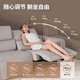 
Lezhibao LAZBOY leather sofa living room cream style simple leather size apartment electric function white dimming time 671 Earl dark brown - 3.04m - large - 3 people + several sets