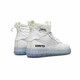 耐克（NIKE）男子Air Force 1空军一号高帮休闲鞋板鞋 AF1运动鞋海外直邮 CJ1381-100 白蓝 38.5