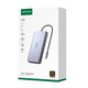 Green Network Typ-C Docking Station USB-C an HDMI/VGA/DP-Konverter Thunderbolt 4 Docking Station Thunderbolt 3 Splitter Hub für MacBook Laptop iPad Tablet SD+HDMI+VGA+Gigabit+Audio 15601