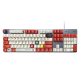 
Logitech K845 wired gaming mechanical keyboard G502 HERO e-sports wired mouse Gaming mouse E-sports keyboard and mouse game set G502HERO-blue and white stickers + K845 red axis